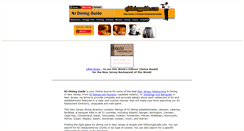 Desktop Screenshot of njdiningguide.com
